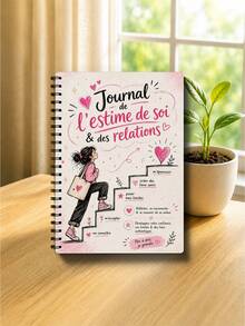 French Version Self-Worth & Relationships Journal For Self-Love, Confidence Building, Positive Self-Talk, Emotional Check-Ins, Boundary Reflection And Healthy Connections For Overthinkers, People-Pleasers And Personal Growth Seekers - A5 - View 6