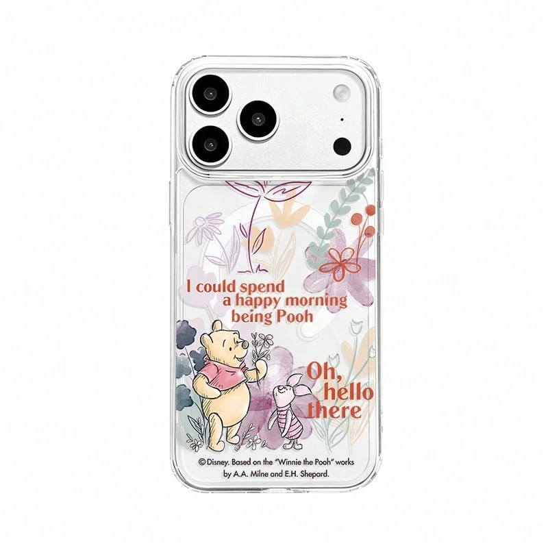 Miniso Disney Winnie The Pooh Piglet MagSafe Magnetic Charging Case ...
