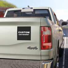 Customized Personalized Car Bumper Sticker Art, Laminated Treatment, Waterproof, Sun-Proof, Scratch-Resistant, Durable, Perfect Customization For Corporate Logos | Funny Text | Mobile Advertising | Famous Quotes | Personal Design | Pet Memorial | Easy-Tear Stickers, Create A Unique Ideal Gift For Car Modification Enthusiasts And Entrepreneurs To Showcase Business Scope And Personal Design - Car Decal - View 4