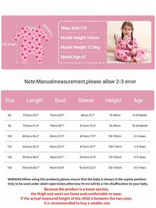 1Pc Cartoon Love,Animal Flannel Long Sleeve Zipper,Cute,Comfortable And Neutral Baby Product,Suitable For Daily Use In Autumn And Winter,Birthday Gift - Multicolor - View 4