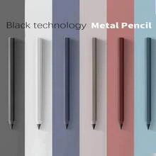 Metal Pencil, New Technology Infinite Writing, Eternal Inkless Pen, Magic Pencil, Drawing Supplies, Office Stationery, School Supplies - Multicolor - View 2