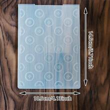 Assorted Geometric Pattern Embossing Folder, Clear Plastic Textured Embossing Template For Paper Craft Card Scrapbook DIY Art Supplies Embossing Folder - JH-1 - View 29