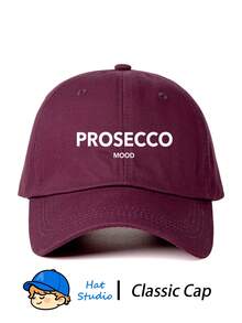 1pc Prosecco Atmosphere Printed Baseball Cap, Classic Casual Fashion Vintage Soft Sweatband Adjustable Size Lightweight Sun Protection Multi-Function Dad Hat, Suitable For Outdoor Sports, Daily Wear, Party Vacation, Perfect Gift For Family And Friends, Applicable For Summer, Beach, Holiday And Travel - Baseball Cap - View 7