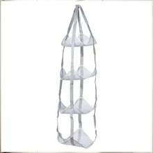 1/2pcs - [Multi-Layer Mesh] Basketball Football Storage Bag Wall Hanging Ball Rack Sports Equipment Organizer Space-Saving Breathable Moisture-Proof Anti-Stuffy Three-Layer/Four-Layer Optional Black/Grey, Clothing Cabinet Storage, Foldable Storage Bag. - Multicolor - View 11