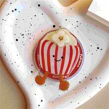 1pc Cute Fast Food Dessert Shape Magnetic Phone Grip, 360° Rotatable Cartoon Phone Ring Holder, Anti-Drop Universal Smartphone Back Stand, Kawaii Food Themed Phone Accessory - Multicolor - View 7