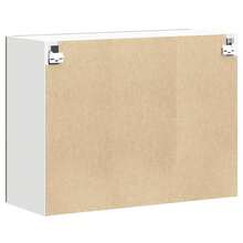 Mueble de pared de cocina vidaXL Lucca, madera de roble ahumado de ingeniería. - Marrón - Ver 7
