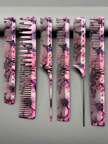 Cosmetic Tools, Hair Styling Tools, Combs, Professional Salon Hair Combs, Hairstylist Cutting Combs, High-Quality Trimming Combs, Home Beauty Combs - Multicolor - View 13