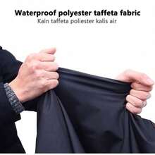 Motorcycle Dust Protection Cover, Outdoor Waterproof, Dustproof, And Sun Protection Cover With Storage Bag For Scooters And Off-Road Vehicles, Suitable For Electric Vehicle Covers And Vehicle Sun Protection Covers, Suitable For All Seasons - Black - View 4