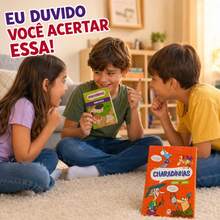 Box Livros Charadas Infantil 1000 Perguntas e Respostas Criativas Aprendizado Diversão - Multicolorido - Visão 4