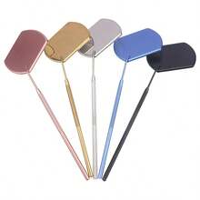 Eyelash Extension Inspection Mirror Rectangular Lens Anti-Curl Anti-Fog Mirror Eyelash Mirror Round Mouth Mirror - Multicolor - View 9