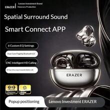Lenovo EX336 True Wireless Ear Clip Open Ear Earbuds Bluetooth 5.4 ENC Call Noise Reduction Touch Control Up To 24H Playtime Type-C Fast Charging For Sports Gaming Study Commute Android IOS - View 2