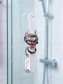 3D Printed Cat Paw Hair Tie Holder - Wall Mounted Scrunchie Organizer And Headband Display Stand - Cute Minimalist Hair Accessory Storage Rack For Vanity And Bathroom, Jewelry Towers - View 6