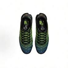 Nike Men Sneakers - Green, Blue and Black - View 5