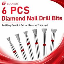 6PCS Diamond Nail Drill Bits, 3/32" Manicure Tools For Salon And Home Use - Multicolor - View 4