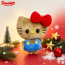 Sanrio Cute Bow Big Head KT Cat Plush Doll Pendant Exquisite Gift Keychain Bag Pendant - Multicolor - View 6
