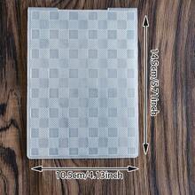 Assorted Geometric Pattern Embossing Folder, Clear Plastic Textured Embossing Template For Paper Craft Card Scrapbook DIY Art Supplies Embossing Folder - JH-1 - View 27