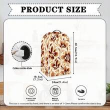 1pc Food Processor/Juicer Dust Cover, Home Use Dustproof & Stain-Resistant Washable Anti-Dirt Aesthetic Protective Cover - Multicolor - View 6