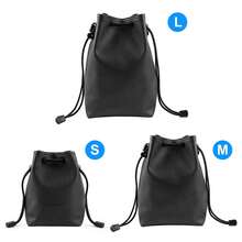 PULUZ Camera Inner Protective Pouch, Thick Padded Portable Storage Bag With Shoulder Strap, Suitable For Mirrorless And DSLR Cameras, Size M, Black - View 9