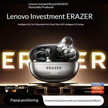 Lenovo EX336 True Wireless Ear Clip Open Ear Earbuds Bluetooth 5.4 ENC Call Noise Reduction Touch Control Up To 24H Playtime Type-C Fast Charging For Sports Gaming Study Commute Android IOS - View 1