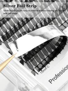 Winky Beauty Spire Lashes, Premade Fans, Individual False Eyelashes 0.07mm, Anime Lashes, Manga Lashes, Auto Blooming Lashes, Wispy Lashes, Sharp Lashes, Cosplay Lashes 8-15mm - View 7