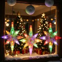 1PC/2pcs Polaris Suction Cup String Light, Christmas Decoration,Battery Powered, Christmas Light String, Curtain Light, Suitable For Autumn And Winter Seasons, Bedroom Decoration, Christmas, Wedding, Christmas Tree Decoration, (Excluding Batteries) - Polaris - View 8