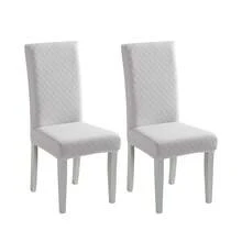 1/2/4/6pcs Jacquard Chair Covers, Decorative Dust-Proof Elastic Full-Coverage Chair Covers, Removable And Washable - Multi-color - View 60