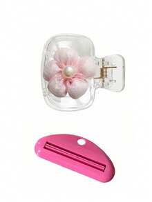 Cherry Blossom Pattern Portable Toothbrush Cap, Transparent Travel Toothbrush Storage Box, Toothbrush Head Protective Clip, Toothbrush Storage Clip, Toothbrush Dust-Proof Protective Cover, Portable Design Easy To Carry, Dust-Proof Cap, Suitable As Gift For Couples, Friends, Family, Teachers, Travel Enthusiasts, Essential For Home, Dorm, Vacation, Suitable For Birthday Gift, Back To School Gift, Wedding Accessory, Spring/Summer Essential - A - View 14