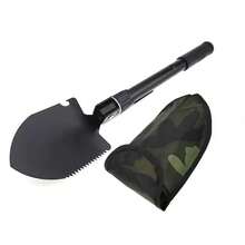 4-In-1 Multifunctional Foldable Portable Car Mud Shovel, Camping Outdoor Iron Spade With Storage Bag - Folding Shovel - View 8