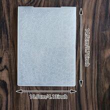 Assorted Geometric Pattern Embossing Folder, Clear Plastic Textured Embossing Template For Paper Craft Card Scrapbook DIY Art Supplies Embossing Folder - JH-1 - View 26