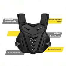 Off Road Motorcycle Chest Protection Equipment, Knight Racing Car Protection Equipment Collision Armor, Outdoor Rider Armor, Motorcycle Off-Road Bicycle Protection Cover, Anti Fall Racing Car Chest Protection Off-Road Protection Armor - Multicolor - View 8
