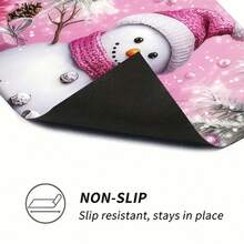 1pc Christmas Themed Printed Pattern Dish Drying Mat, Kitchen Countertop Bowl & Plate Rubber Bottom Drying Pad, Party Decoration, Super Absorbent Hidden Stain Dish Drying Mat, Soft Diatomaceous Earth With Rubber Backing Multi-Functional Kitchen Home Mat, Quick Dry Mat For Coffee Machine & Dish Rack, Kitchen Countertop Coffee Mat & Dish Drying Pad - LL LSD003 - View 8
