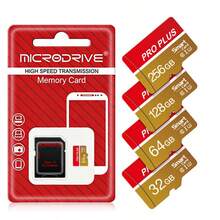 Kartu Memori Micro SD TF Kecepatan Tinggi PRO Kelas 10 dengan Adaptor Kartu SD, Kartu Penyimpanan Microdrive untuk Kamera Pengawasan & Aksi - View 1