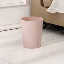 1pc Plastic Small Trash Can, Suitable For Bathroom, Laundry Room, Kitchen, Office, Children's Room, Dormitory And Other Places. - Multi-color - View 8