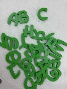 26pcs A-Z Uppercase Letter Clay Stamps, Suitable For Polymer Clay, Pottery And DIY Crafts - Reusable Plastic Letter Stamps, Including A-Z Uppercase Cursive Letters, Suitable For Letter Creation, Scrapbooking, Greeting Card Making - Multicolor - View 16