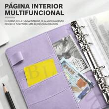 Accounting Ledger Book - Lavender | Office Folders - View 4