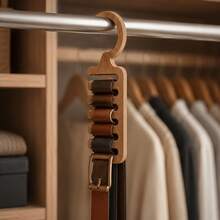 Vertical Multi-Layer Space-Saving Plastic Hanger Hooks Minimalist Style Tie Belt Scarf Storage Hook Dormitory Space Optimization Essential Behind Door Entryway Organizer Camisole Strap Accessory Hanging Rack Bedroom Closet Organization Tool Modern Home Decor Practical Housewarming & Mother's Day Creative Gift Useful Gift For Boyfriend Father - Multicolor - View 1