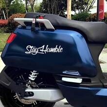 1 قطعة ملصق سيارة بنمط شعار "Stay Humble"، ملصق خارجي للسيارة، مناسب لتزيين جسم السيارة، الباب الجانبي، الصندوق الخلفي، زجاج السيارة، ملصق منزلي، ملصق جداري - A - مشاهدة 7