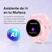 JIDITECH Reloj inteligente de gama alta, caja de aleación de titanio, pantalla de zafiro, incluye 2 correas, disponible en tres colores. Varios modos deportivos, decenas de esferas elegantes, múltiples funciones útiles integradas - La elección ideal para regalar en cumpleaños y festividades - rosa - Ver 5