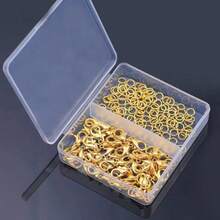 15/150pcs Lobster Clasp, Jump Ring Jewelry Making Kit, Used For DIY Bracelet, Necklace, Earring Making, Jewelry Repair Connector End Accessories - DIY Accessories - View 4
