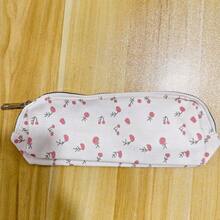 1pc Pencil Case With Fresh Small Floral Print, High-Quality Student Desk Stationery Storage Bag, Back To School Essential, Pencil Case - Multicolor - View 8