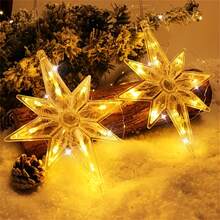 1PC/2pcs Polaris Suction Cup String Light, Christmas Decoration,Battery Powered, Christmas Light String, Curtain Light, Suitable For Autumn And Winter Seasons, Bedroom Decoration, Christmas, Wedding, Christmas Tree Decoration, (Excluding Batteries) - Polaris - View 2