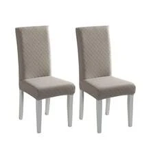 1/2/4/6pcs Jacquard Chair Covers, Decorative Dust-Proof Elastic Full-Coverage Chair Covers, Removable And Washable - Multi-color - View 15