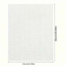 1PC 33x50cm Plastic Mesh Canvas, For Crochet And Sewing Crafts DIY Handmade Sewing Accessories Gifts, Free Cut Design, Plastic Mesh Bag Crochet Lining Mesh - Mesh Fabric - View 4