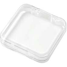 10pcs/1pc Transparent Press-Type Nail Storage Box, Fake Nail Display Box, Fake Nails & Manicure Salon Accessories Jewelry Bracelet Storage Box - Clear - View 12