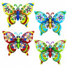 Beautiful Butterfly Wall Hanging Decor For Home, Outdoor, Garden And Yard - Butterfly 4PC - View 1