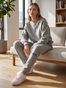 Fear Of God ESSENTIALS SS22 Dark Oatmeal Fleece Jogger Sweatpants, Relaxed Fit Drawstring Elastic Cuff Streetwear Trousers, For Daily Outing - DARK OATMEAL - View 10