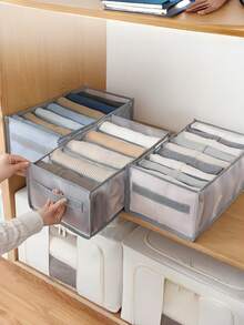 Underwear Storage Box Socks Underwear Storage Box Drawer Storage Bag Sun Protection Travel Cool Bag - Grey - View 5