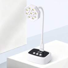 Lampu Pengering Kuku UV LED, Lampu Pengering Leher Angsa Fleksibel untuk Gel Polish, Desain yang Dapat Diatur, Sensor Pintar, Alat Seni Kuku untuk Rumah & Salon - MultiWarna - View 13