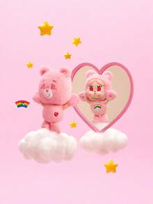 Pop Mart Labubu CRYBABY X Care Bears Series - Kotak Buta Gantungan Boneka Plush Vinyl - MultiWarna - View 2