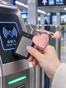 Love Hanging Rope Card Holder, Cute Girl Style Student Campus Card Holder, Bus And Subway Access Control Card Protective Cover - Multicolor - View 6